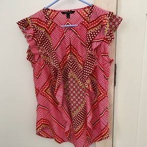 Banana Republic Blouse Sz. S Ruffles